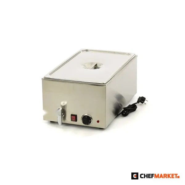 Бен-мари 1/1 GN с кран за източване, 1,2 kW