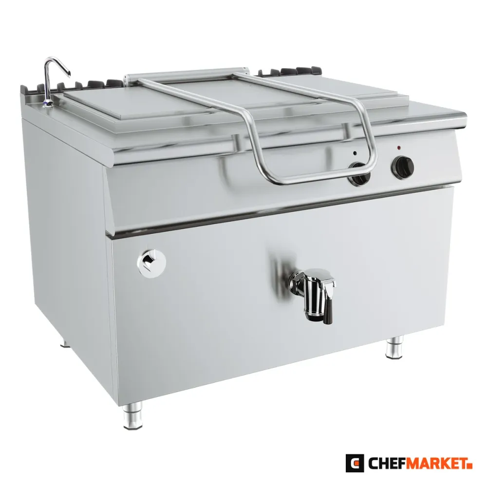 Електрически парен казан с индиректно нагряване, 250 л, 24 kW