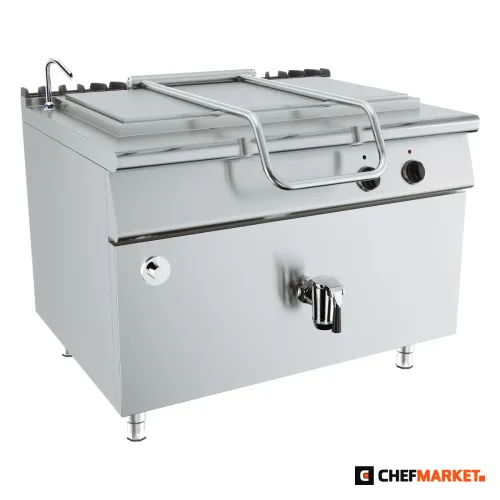 Електрически парен казан с индиректно нагряване, 250 л, 24 kW