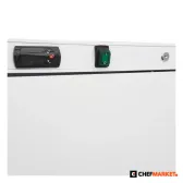 Фризер 600 л, 6 фиксирани рафта, бял, 230 V, снимка 3