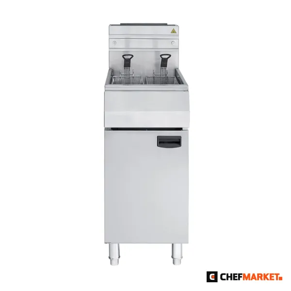 Газов фритюрник на пропан, 1 вана 21 л, 27 kW