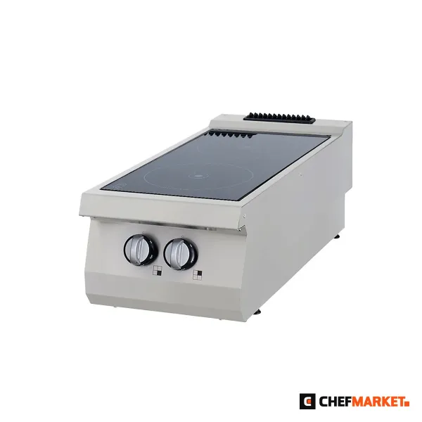 Инфрачервен котлон с 2 зони, 400 × 700 мм, 400 V