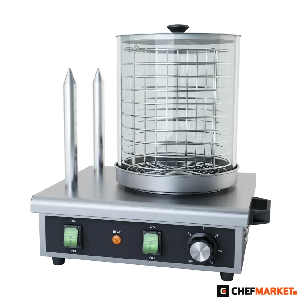 Машина за хот дог с подгряване на хлебчета, 0,5 kW