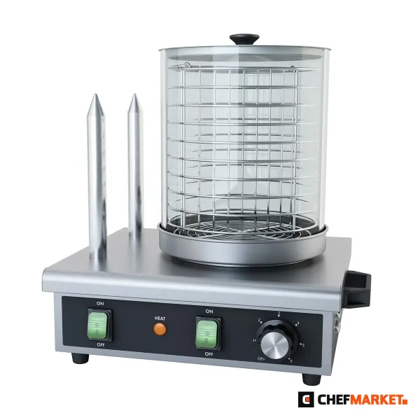 Машина за хот дог с подгряване на хлебчета, 0,5 kW