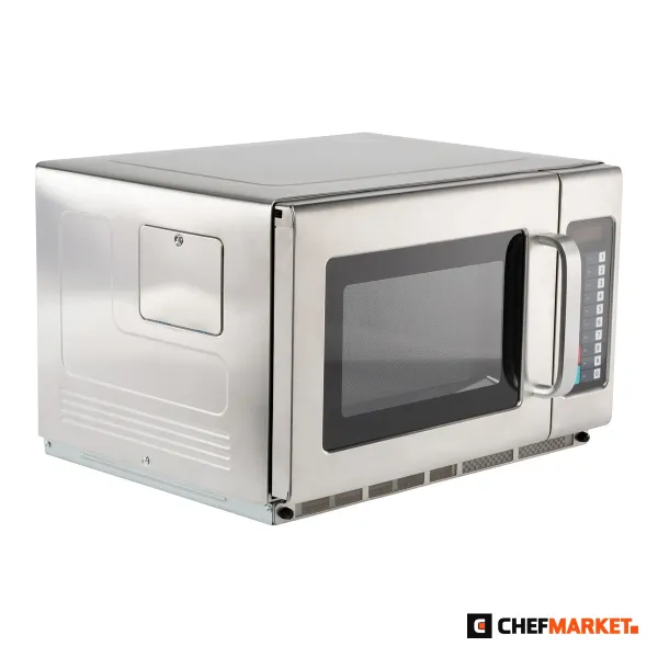 Микровълнова фурна от неръждаема стомана, 2100 W, 34 л