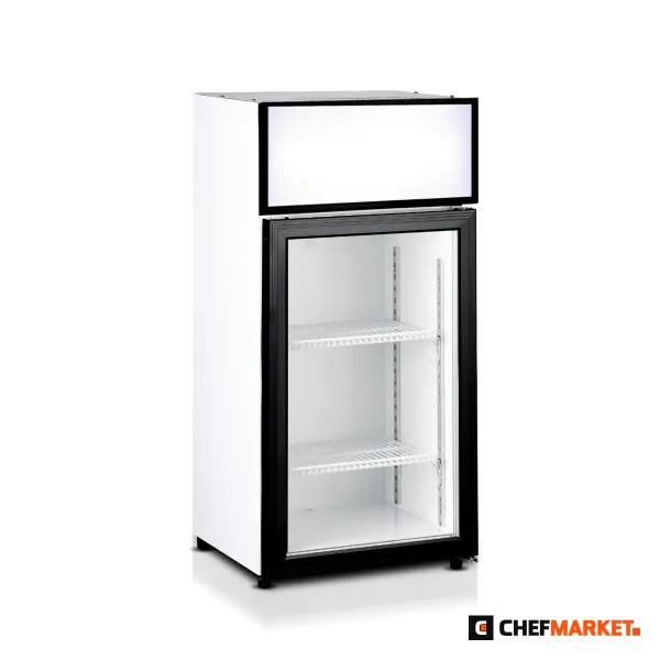 Настолна витрина за напитки 80 л с остъклена врата, 230 V