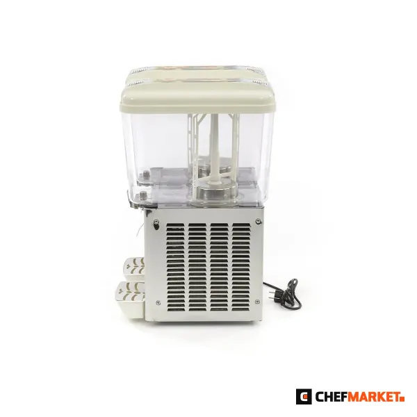 Охладител за напитки 2 × 18 л с бъркалка, 230 V
