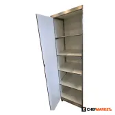 Шкаф за посуда от неръждаема стомана, 2 врати, 5 нива, 950 мм, снимка 2