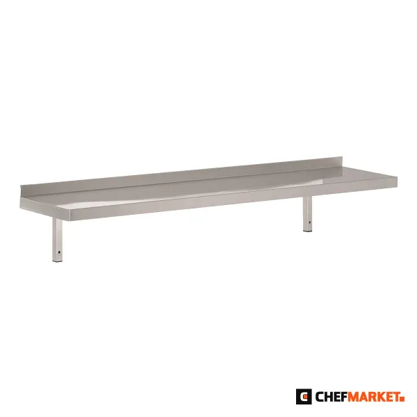 Стенен рафт с конзоли, 1000 x 300 мм, натоварване 60 кг
