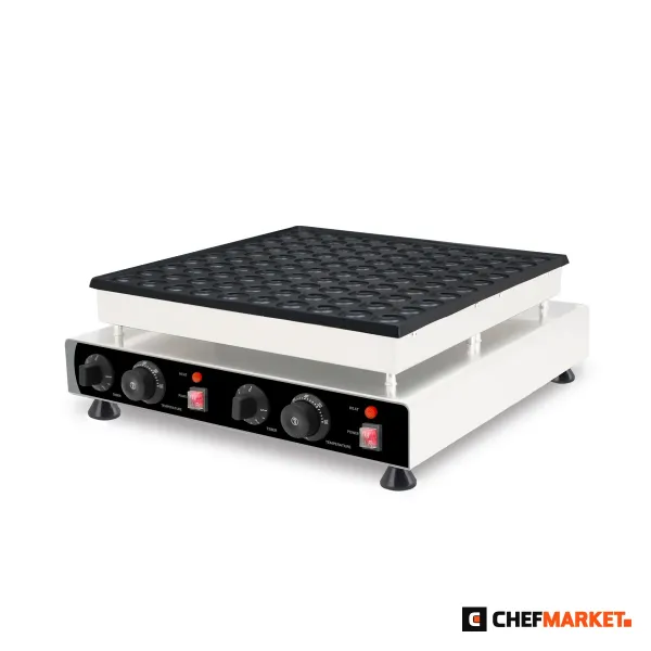 Уред за мини палачинки, 100 броя по 4 см, 2,4 kW